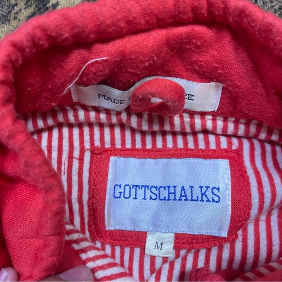 Vtg Gottschalks Womens Oversized Jacket Medium‎ Button Front Pockets Holiday - Picture 3 of 7